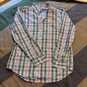 Vineyard Vines Men's Plaid Shirt - Multicolor Plaid sz Small